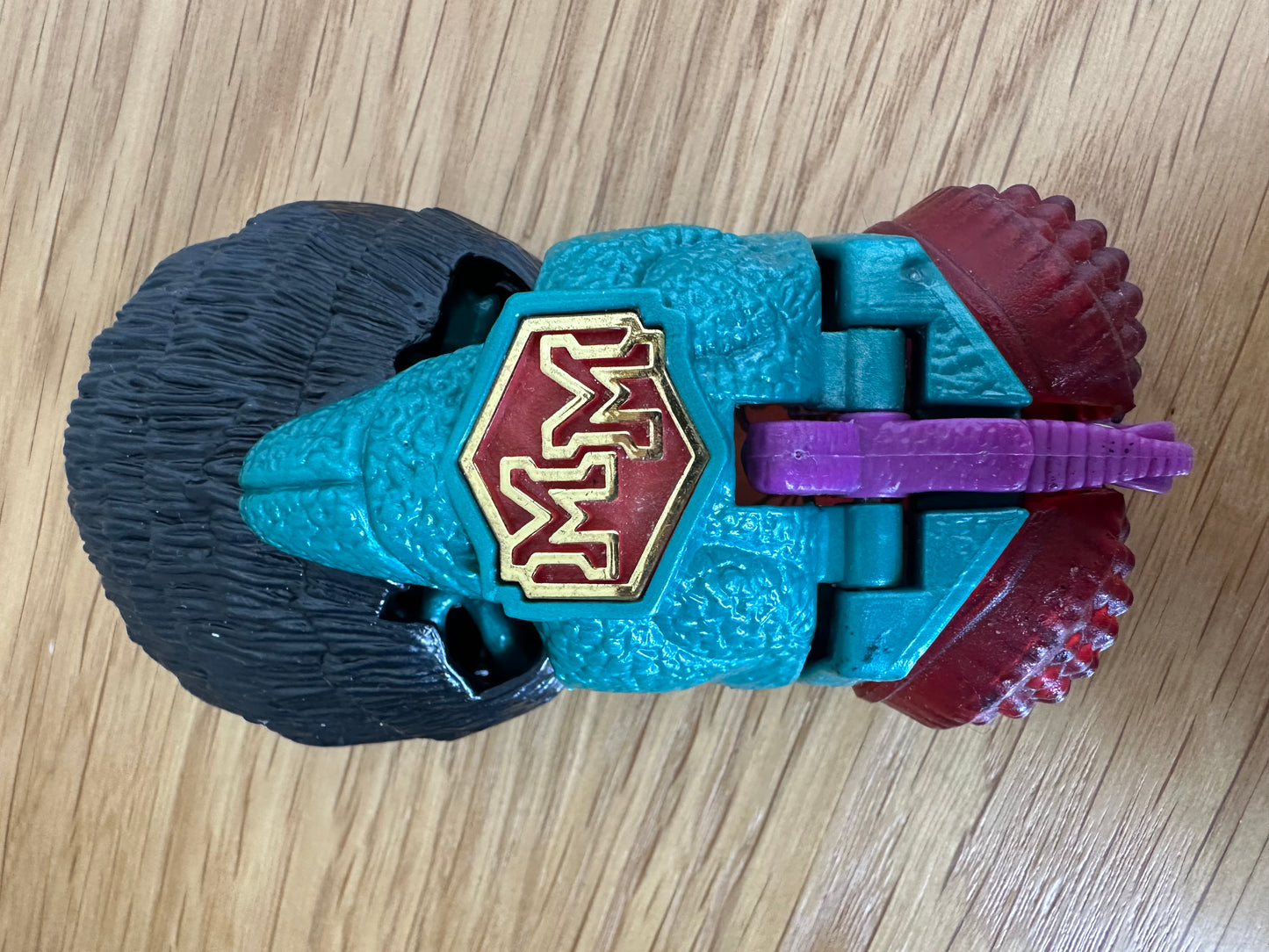 Vintage Mighty Max Doom Zone Squishes the fly