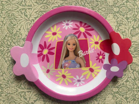 Vintage Barbie plate