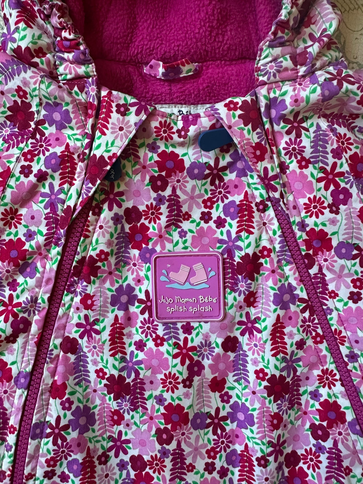 Jojo Maman Bebe puddle suit 3-6 months