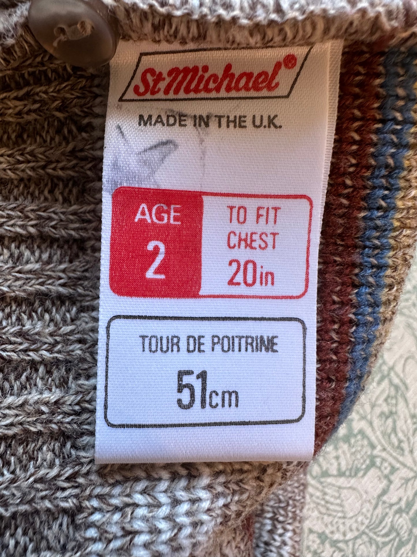 Knitted jumper 2 years