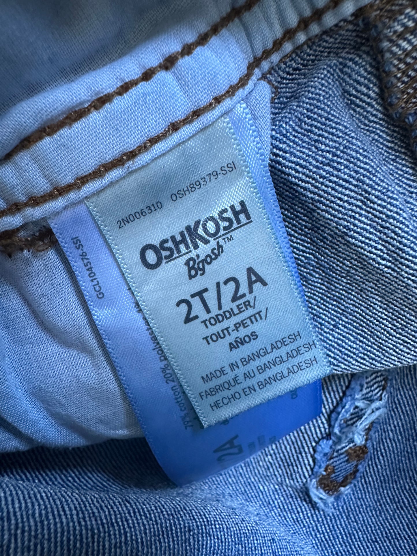 Oshkosh overalls 2 years