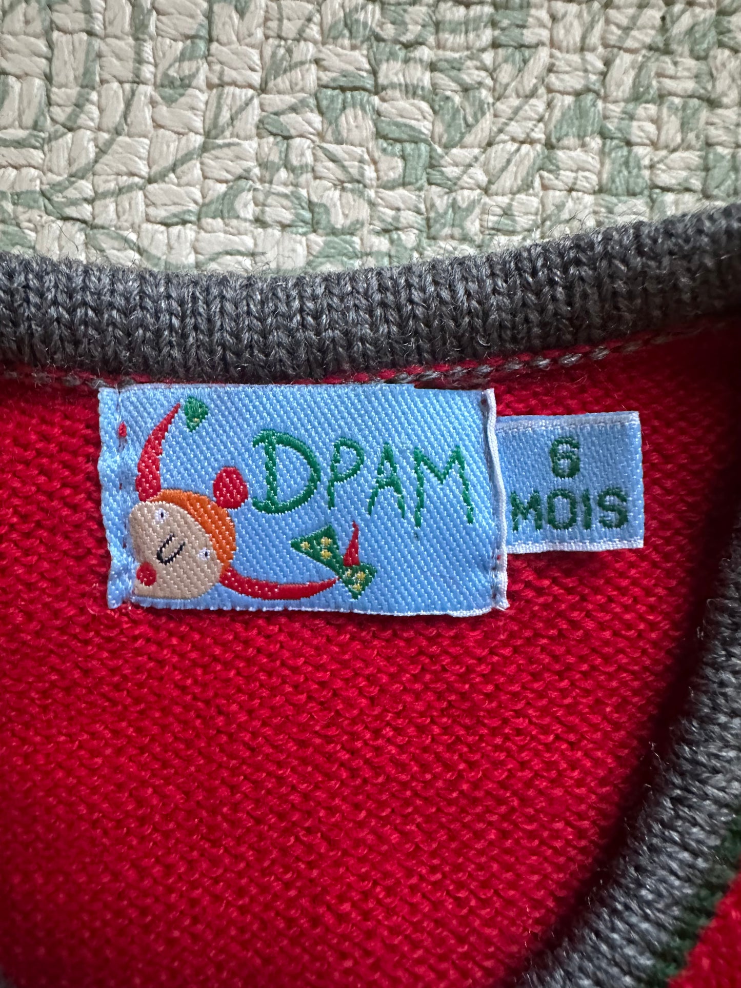 Knitted cardigan and overalls set 6 months