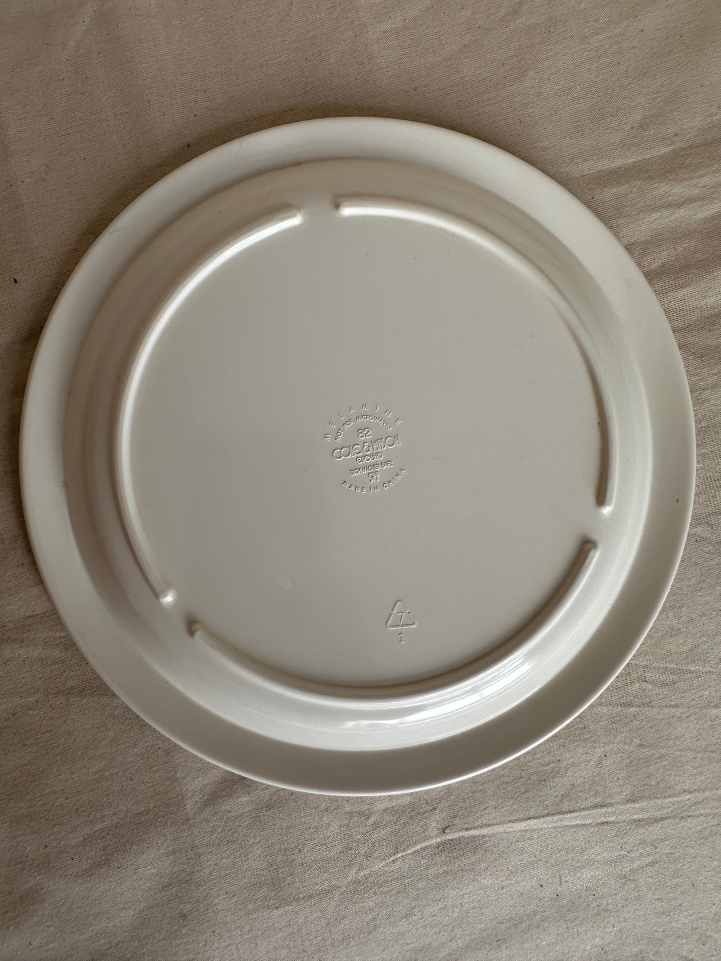 Vintage kids plate