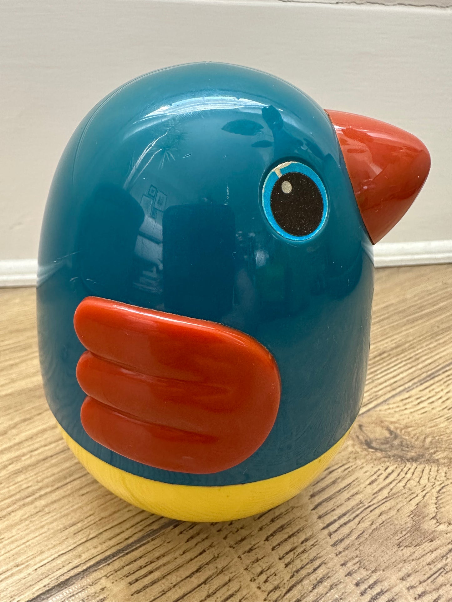 Vintage Playskool Roly Poly bird toy