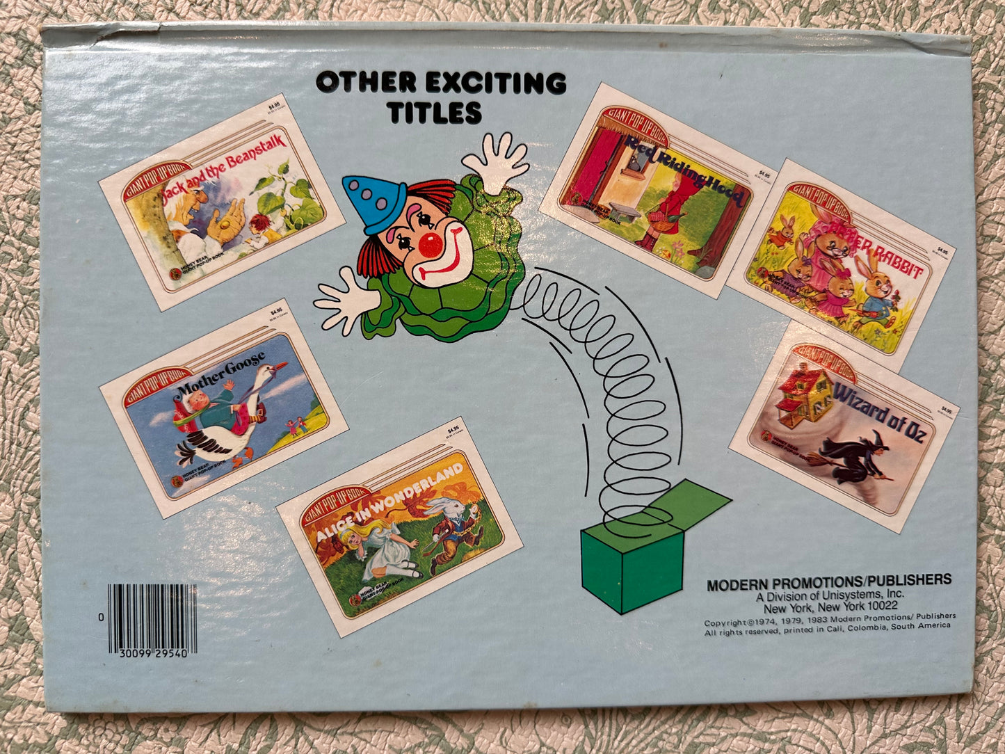 Vintage ‘Mother Goose’ pop up book