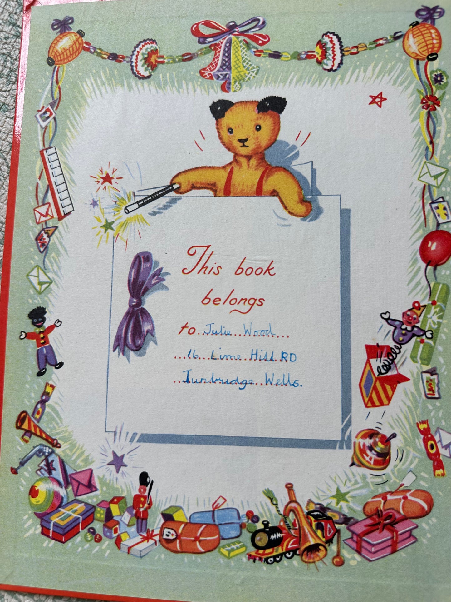 Vintage ‘Sooty’s Birthday’ book
