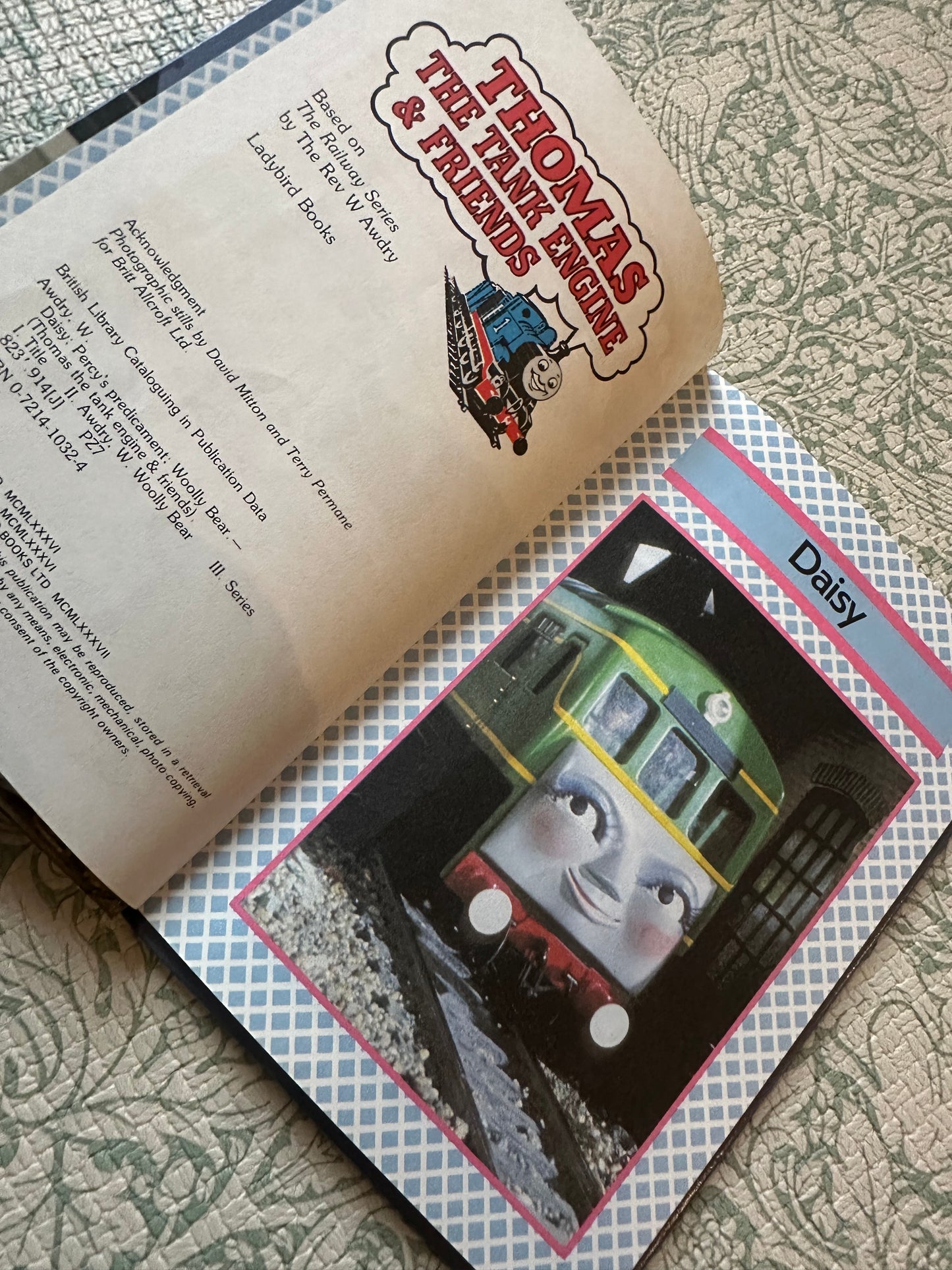 Vintage Thomas the Tank Engine and friends book