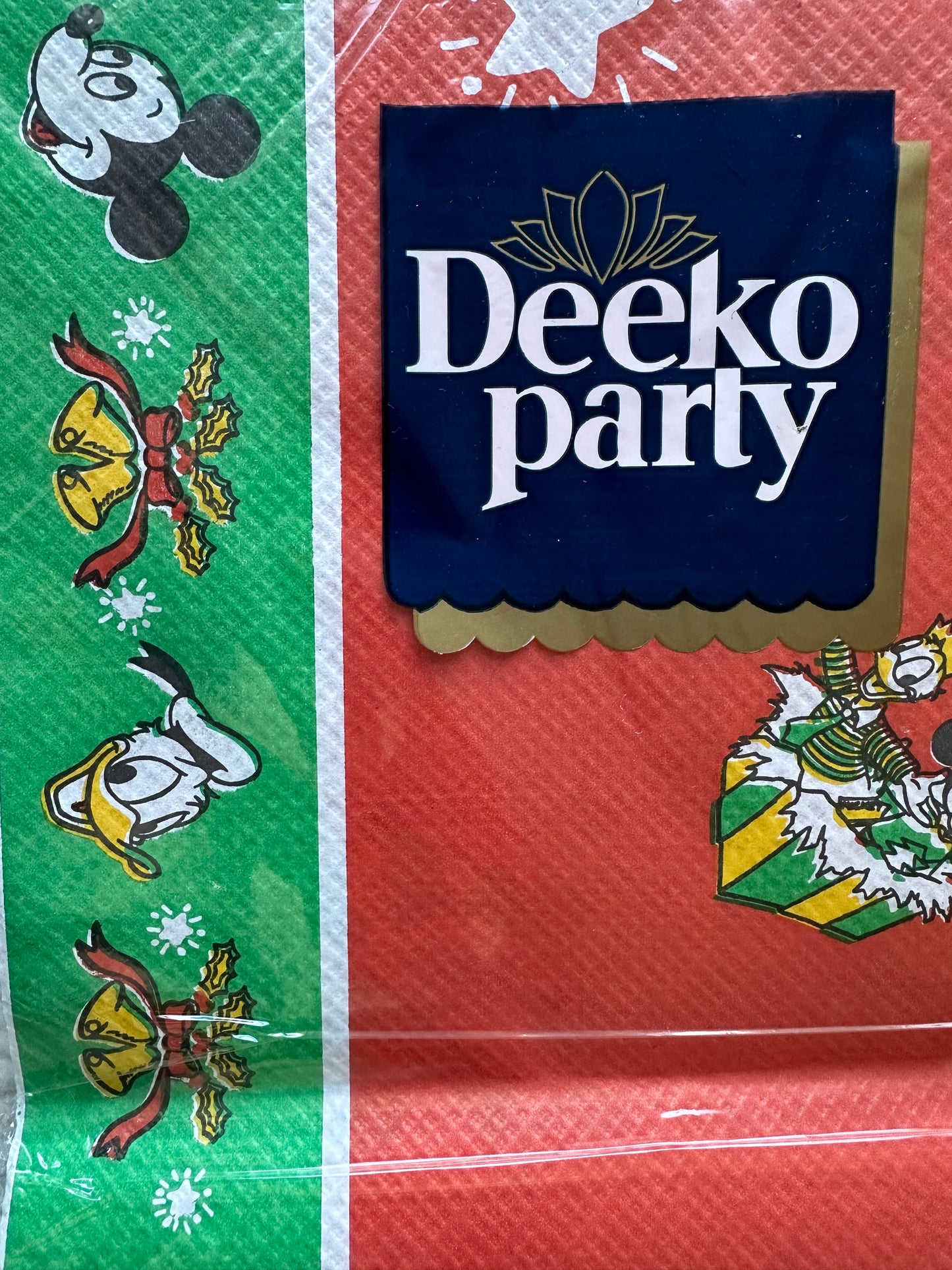 Vintage Disney table cloths pack of 3