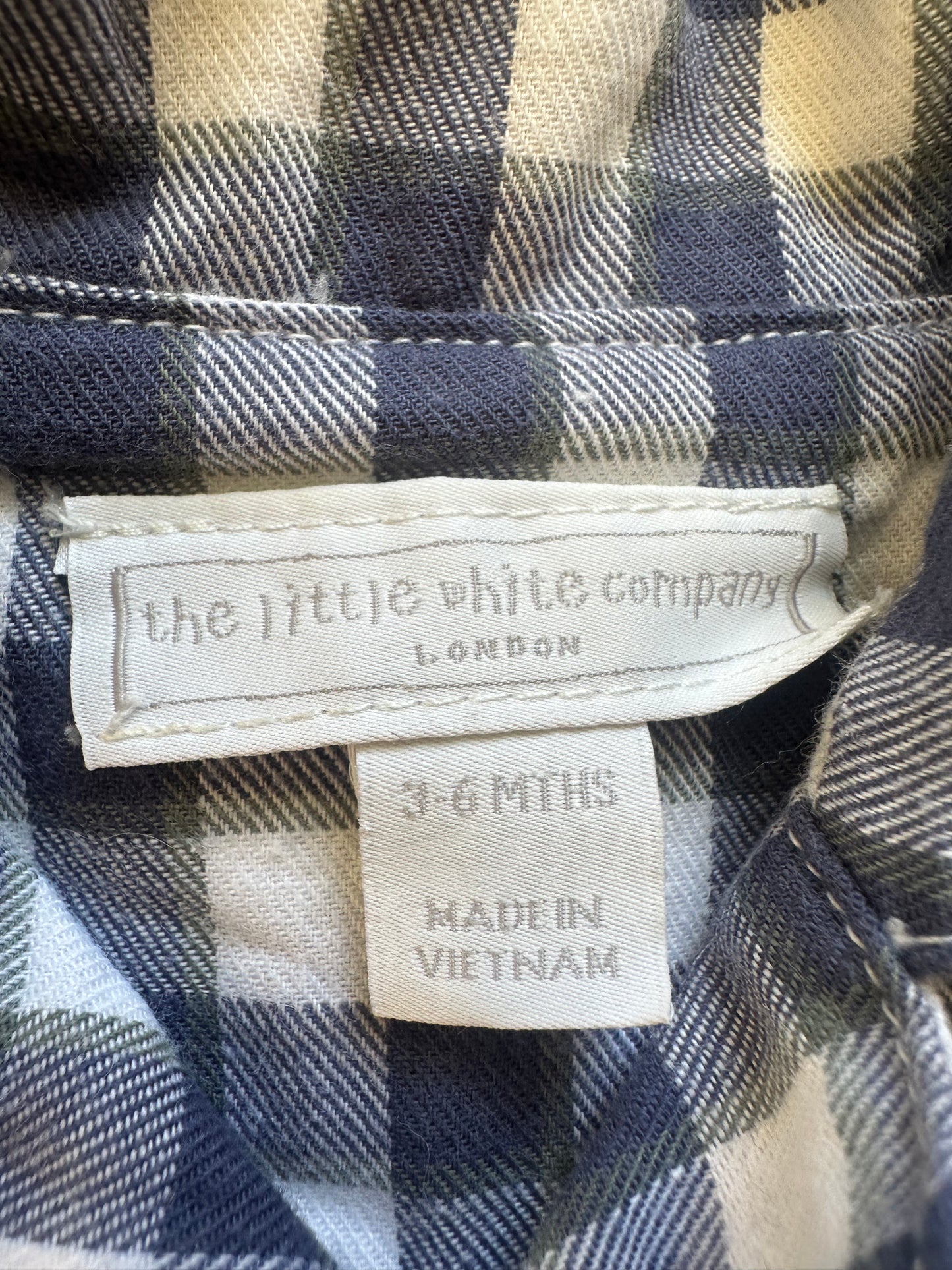 The Little White Company sleepsuit 3-6 months