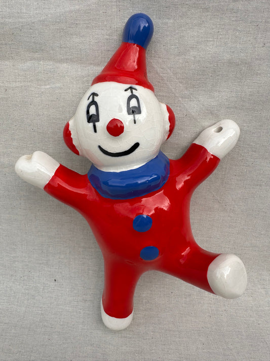 Clown hanging wall decor