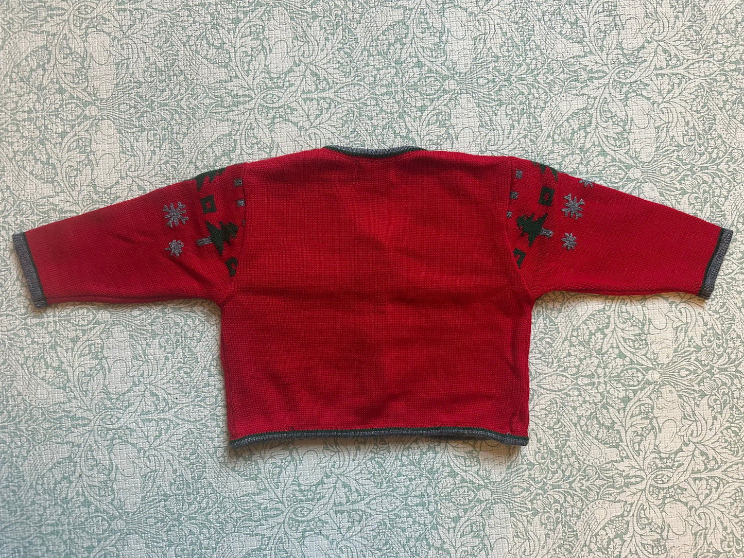 Knitted cardigan and overalls set 6 months