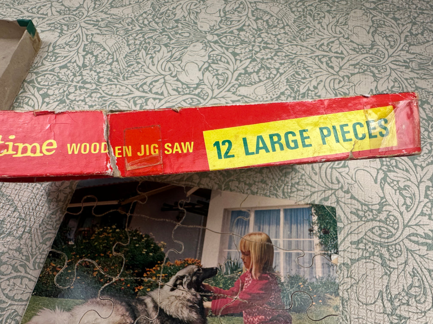 Vintage wooden puzzle