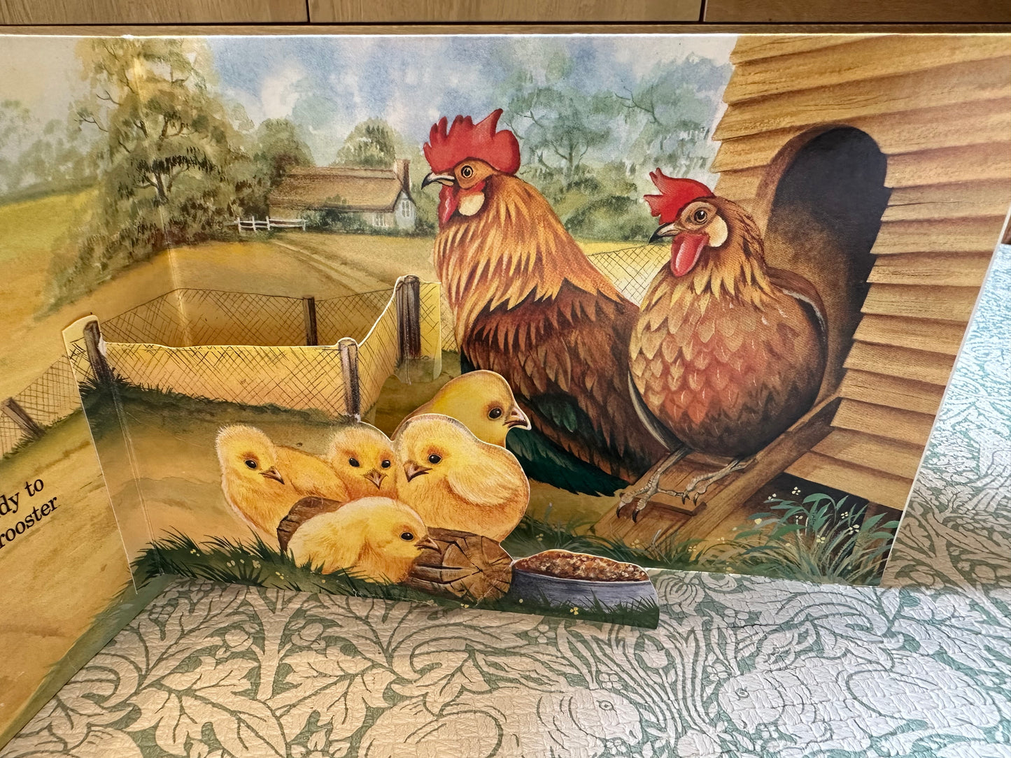 Vintage ‘Farm Animals’ pop up booklet