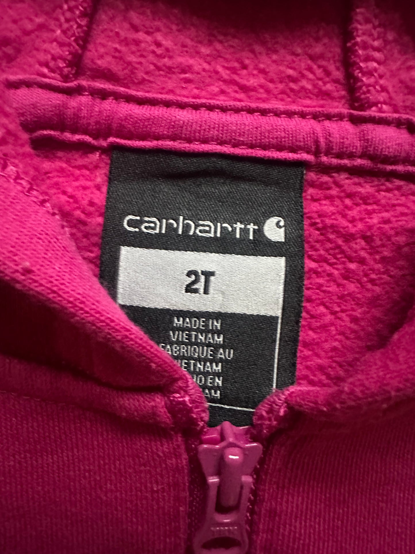 Carhartt hoodie 2 years