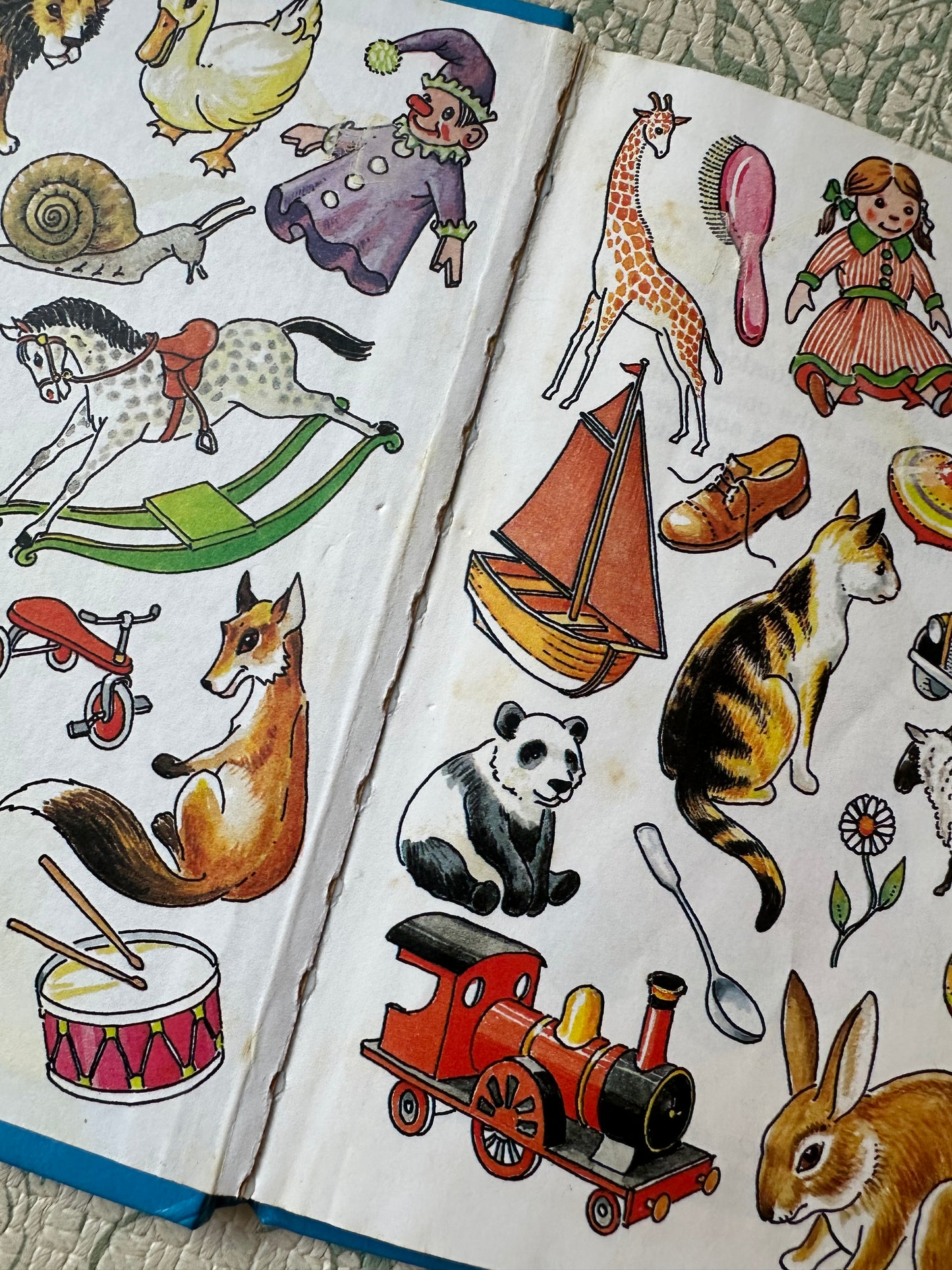 Vintage First Picture book ‘Toys’