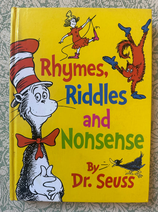 Dr. Seuss ‘Rhymes, Riddles and Nonsense’ book