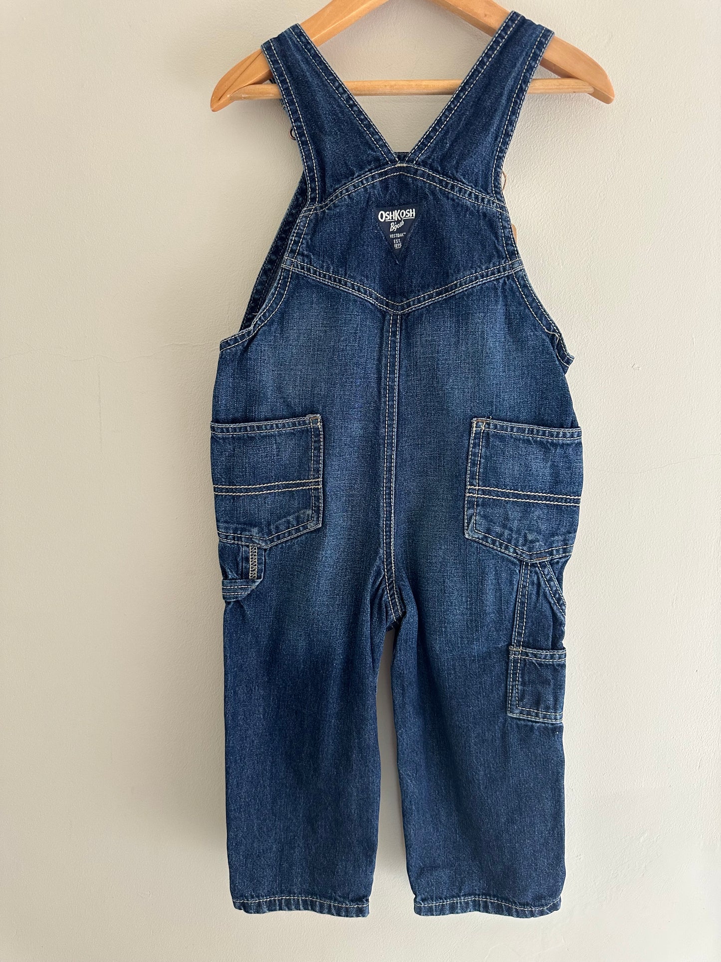 Oshkosh overalls 18-24 months