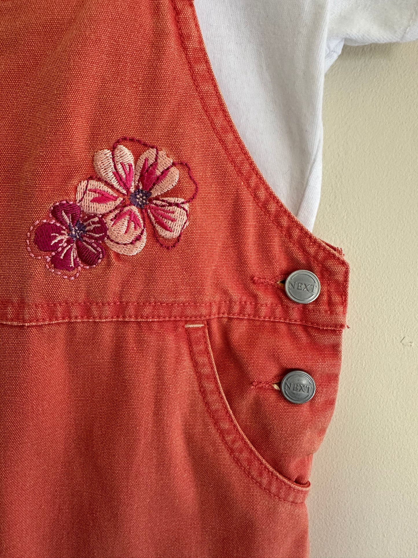 Vintage NEXT shortall set 12-18 months
