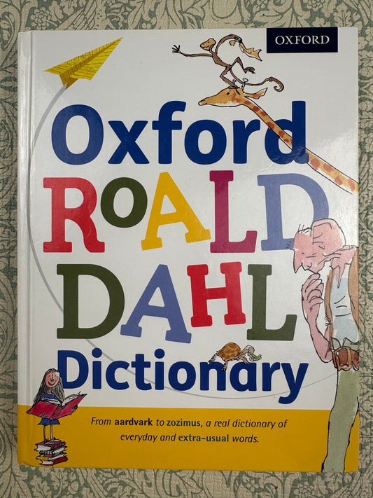 Road Dahl Oxford Dictionary