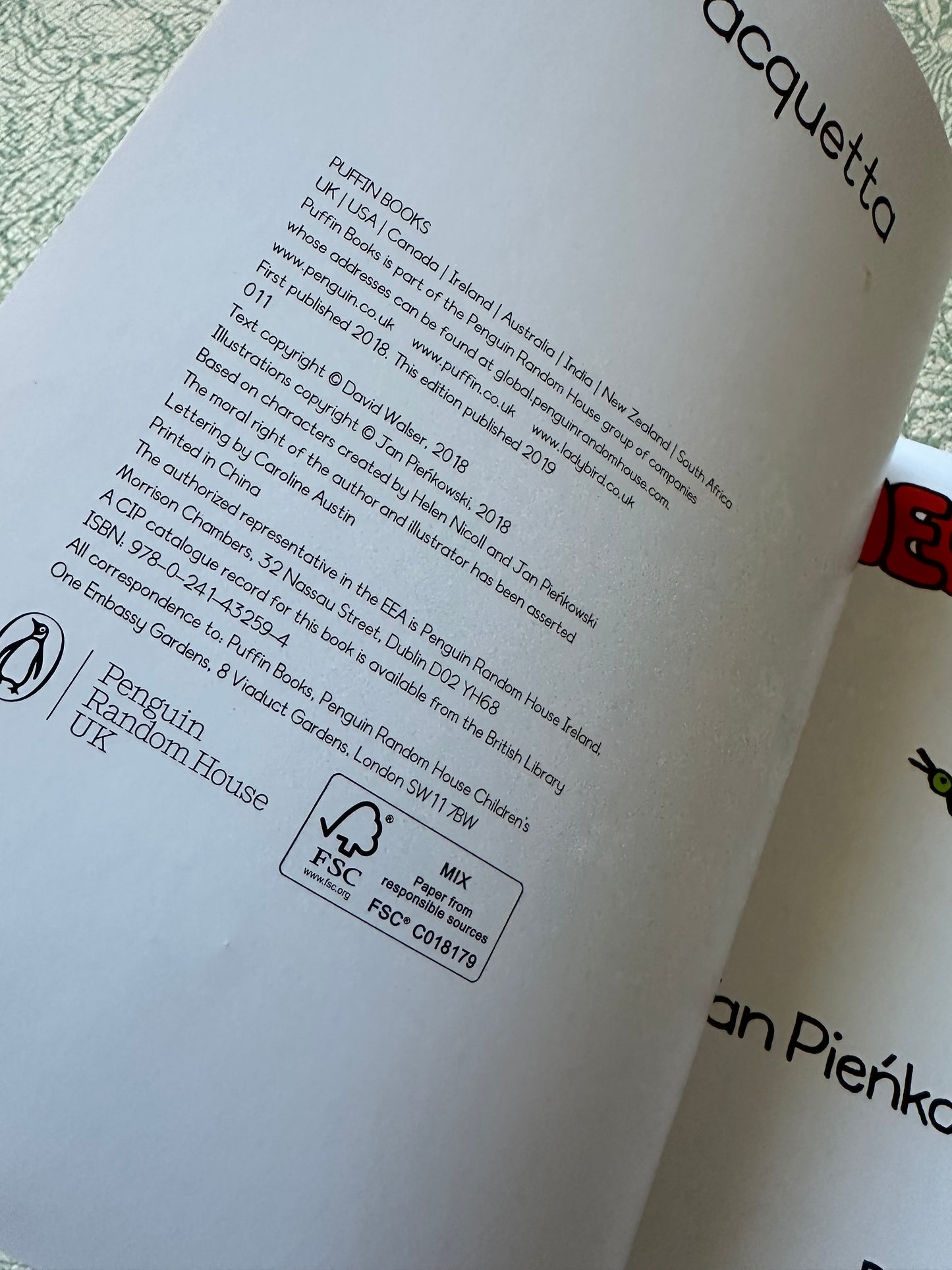 ‘Meg’s Christmas’ book