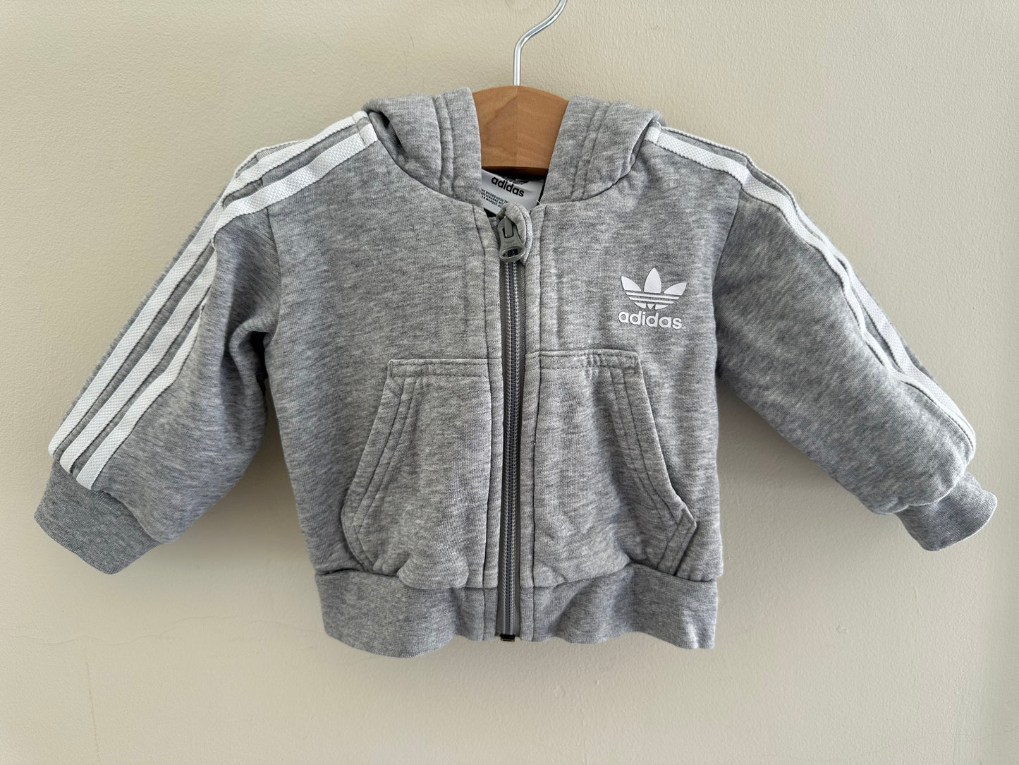 Adidas hoodie 0-3 months