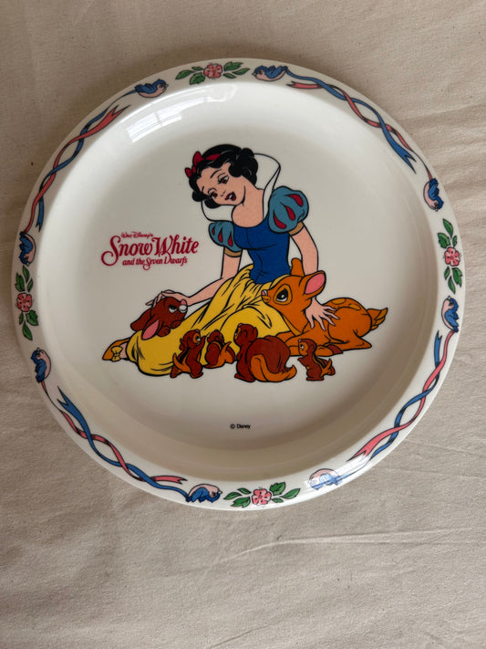 Vintage kids plate