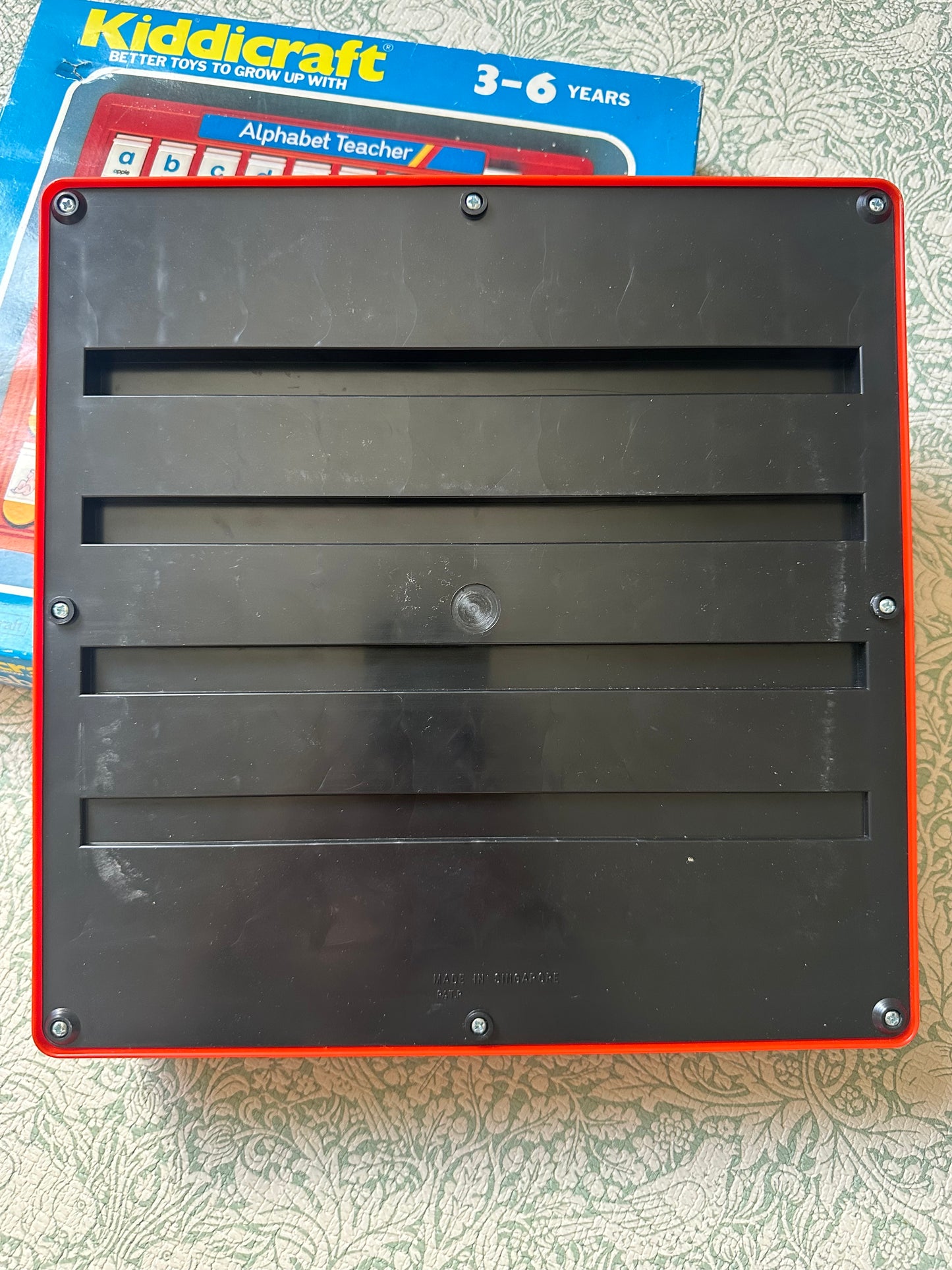 Vintage Kiddicraft alphabet teacher toy