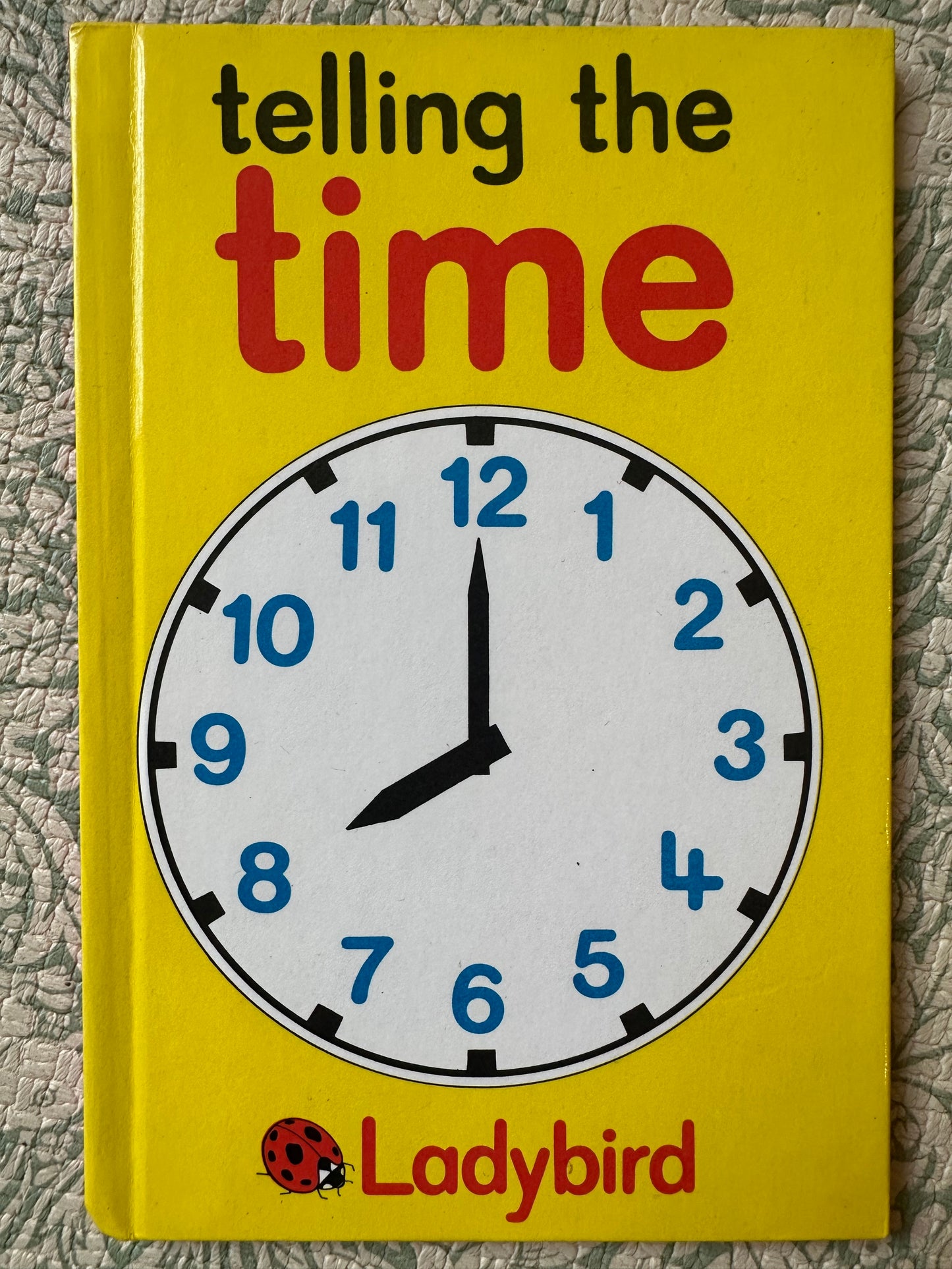 Vintage ‘Telling the time’ book