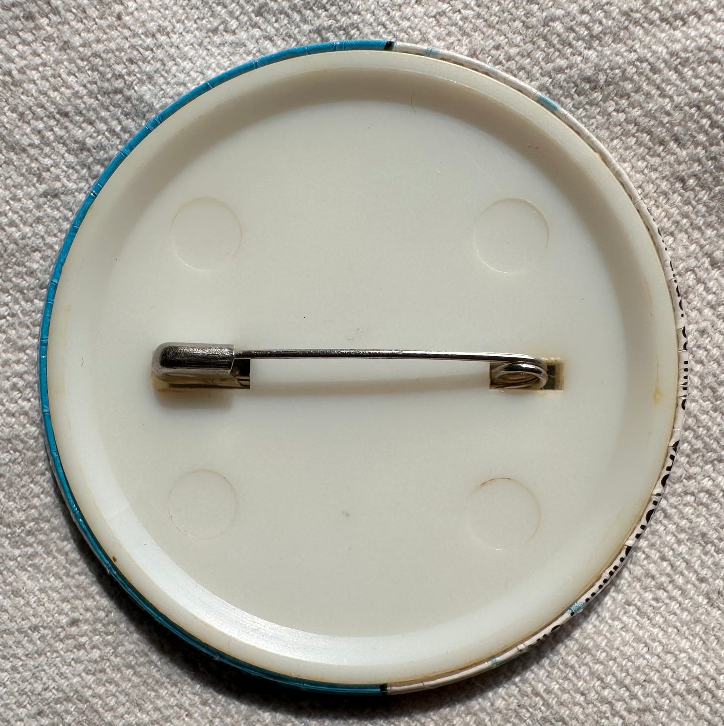 Vintage birthday badge
