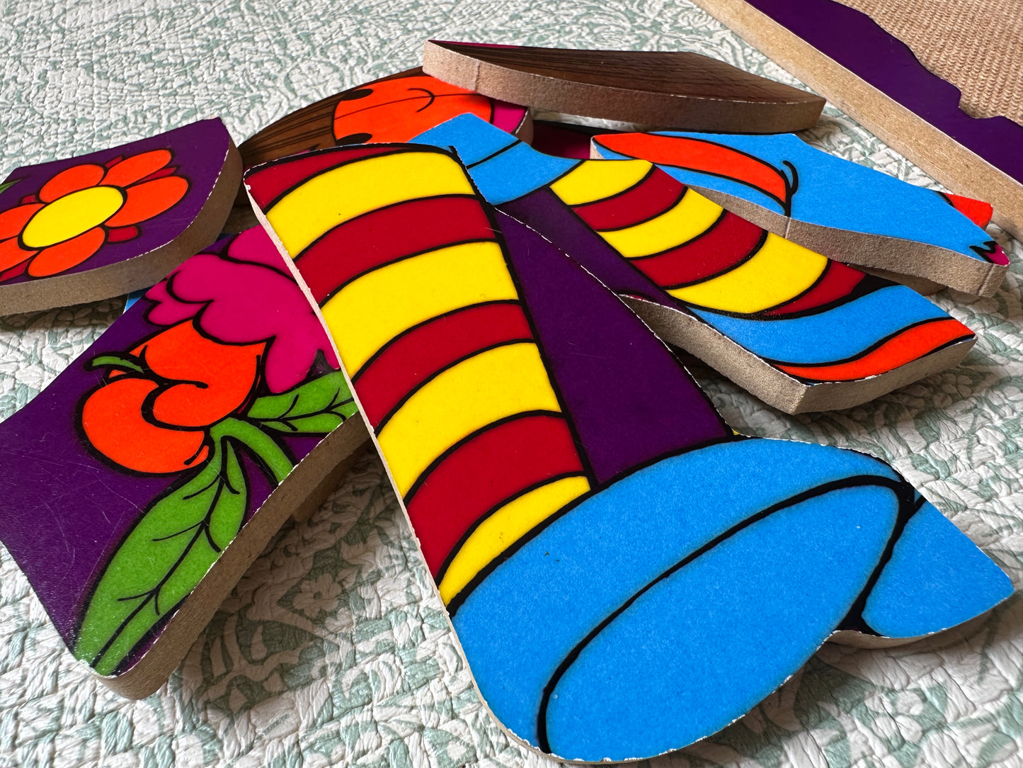 Vintage wooden puzzle